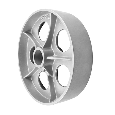 Durastar Wheel; 12X3 Semi Steel (Silver); 1-15/16 Plain Bore; 3-1/4 Hub Length 1230SS86S-O